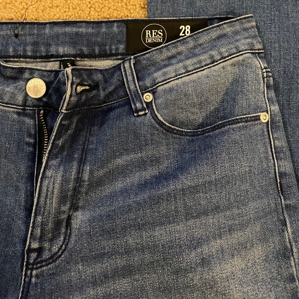 RES denim Kitty Skinny crop 28”